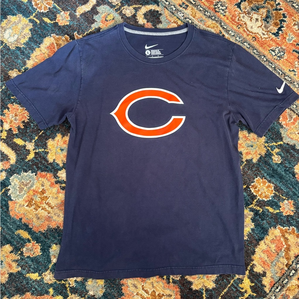 Chicago Bears Nike Navy Regular Fit Tee